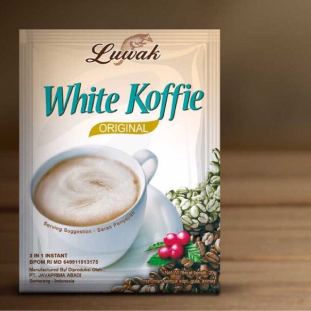 

Kopi Luwak White Koffie 20gr