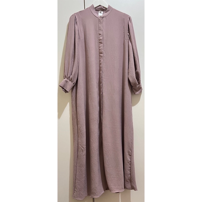 AQSAMODESTWEAR - CANTIK LADY AMORE CALA FK ABAYA by Aqsa modestwear - | gamis dress abaya BLUSH LILA