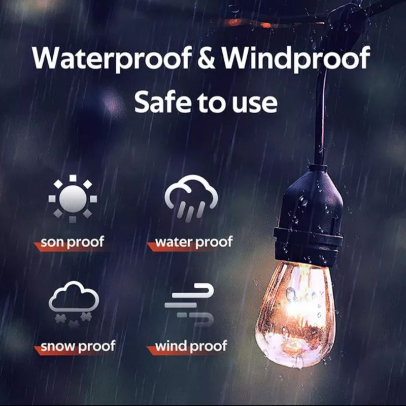 Lampu LED Filamen G45 G80 ST64 C35 E27 2w 4w watt Filament Edison Vintage Lampu Bohlam cafe-