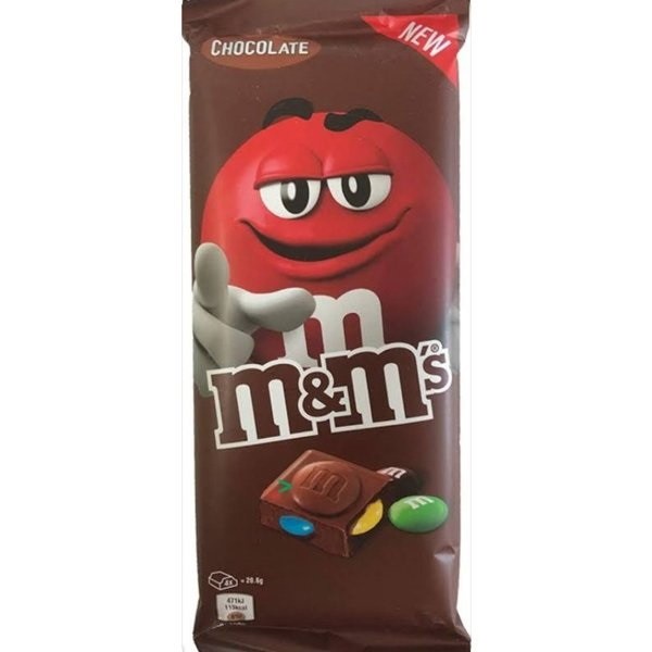

M&MS CHOCOLATE BAR CHOCOLATE GIFTS
