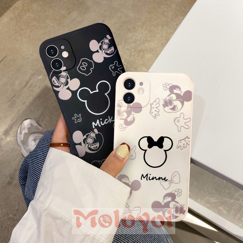 Soft Case TPU Motif Mickey Minnie Mouse Untuk Samsung A13 A53 A11 A03 A51 A10S M11 A33 A71 A12 A31 A21s A22 A52 A52s A03s A72 A20s A50s A30S A50s