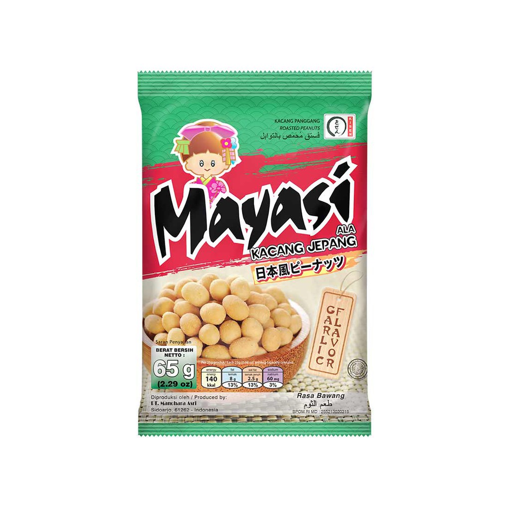 

MAYASI KACANG JEPANG BAWANG 65gr