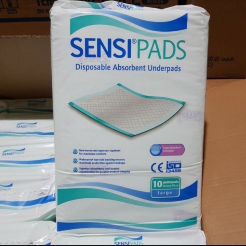 underpad Sensi pads 60X90 isi 10 lembar