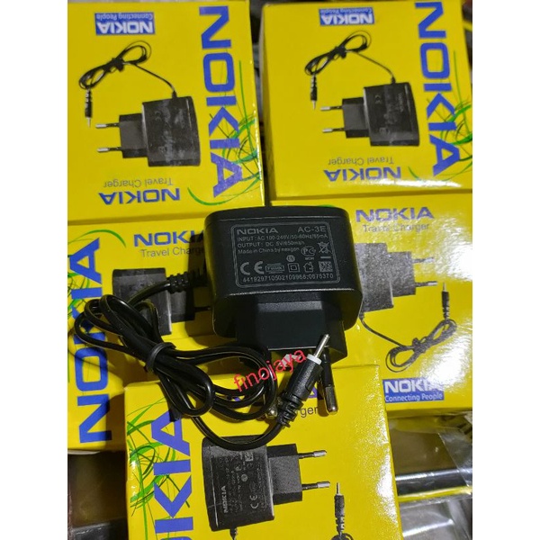 Charger Adaptor Nokia Kecil Charger Nokia Colokan Kecil