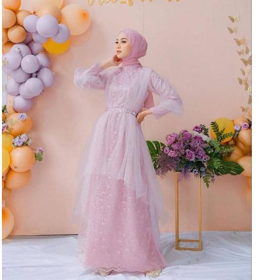 (TERLARIS) BAJU GAMIS WANITA REMAJA OOTD HIJAB 2022 TERBARU KEKINIAN