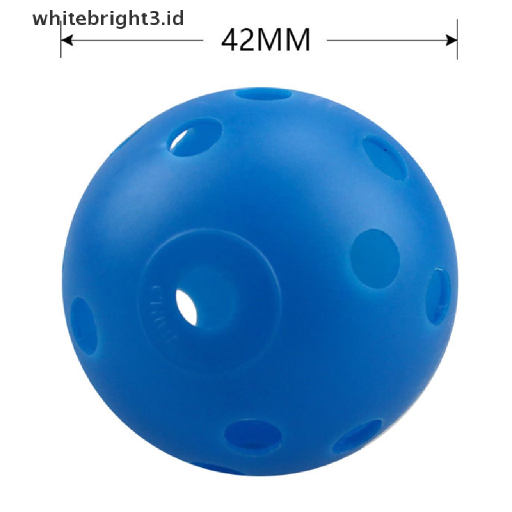 (whitebright3.id) 10pcs Bola Golf Untuk Latihan Indoor / Outdoor