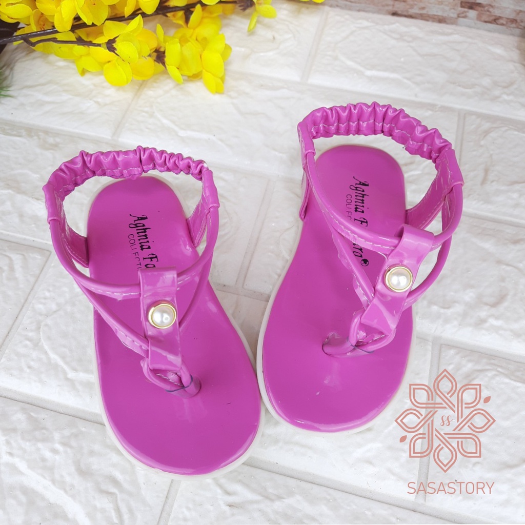 SANDAL ANAK PEREMPUAN JELLY 1 2 3 TAHUN KA05