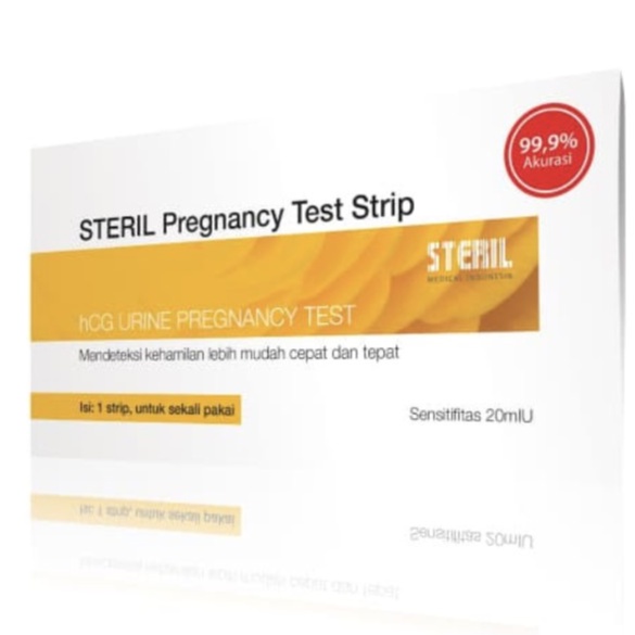 grosir per box Steril Pregnancy Test - Strip (Tespek, Test Pack, Tes Kehamilan) / akurat / andalan /