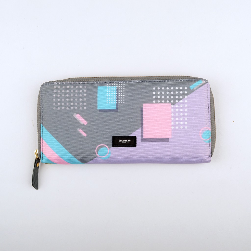 Dompet Esme Pink Grey