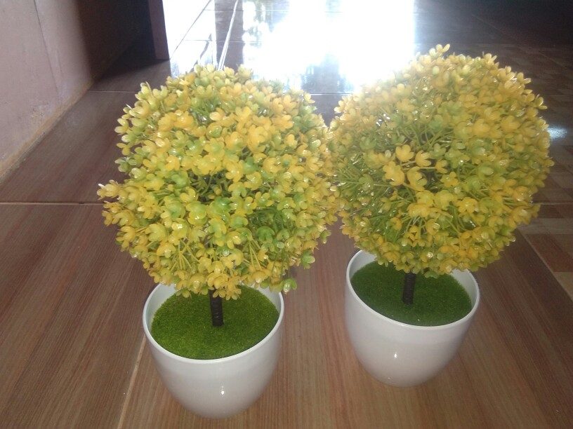 Bunga Imitasi Model Bulat Dekorasi Rumah Tanaman Hias Hiasan Rumah Bunga Hias Tanaman Artifisial