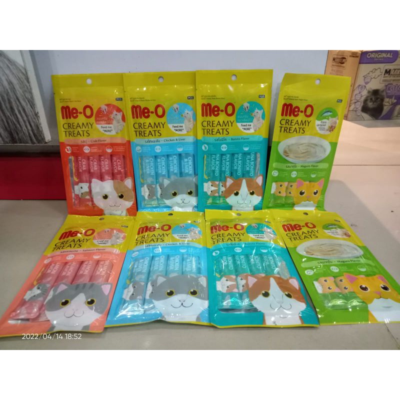 meo liquid cnack kucing 4×15gr