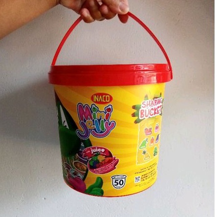 

INACO MINI JELLY BUCKET 50PCS/CEMILAN/INACO EMBER/MAKANAN RINGAN