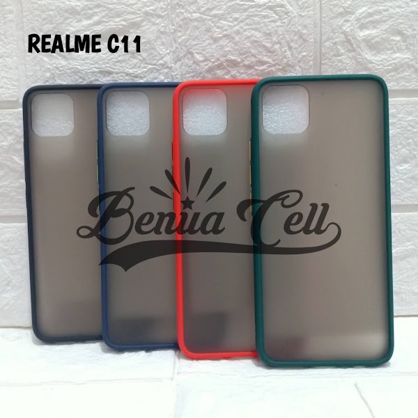 CASE REALME C15 C12 C11 - CASE MATTE FULL COLOR  REALME C12 C11 C15 - BC