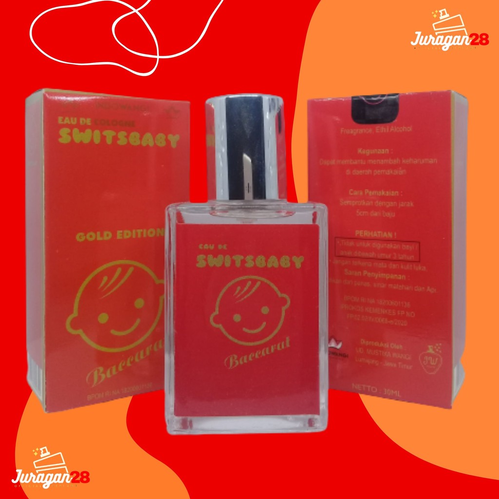 Zwitsbaby Eau DE Switsbaby Parfum 35 ml Aroma BACARAT Free Pouch