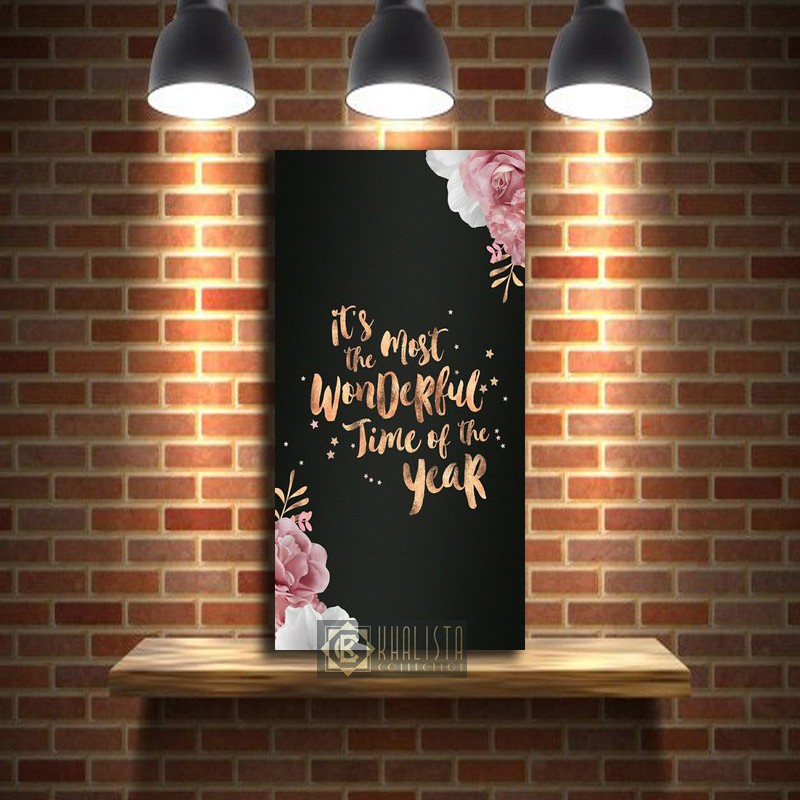 Hiasan Dinding Kata Poster Kayu Quotes Cafe Vintage Wall Decor Ruangan