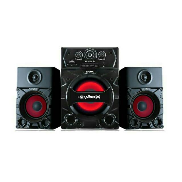 Niko Slank Atomic 35W Speaker Aktif 2.1 Multimedia Bluetooth