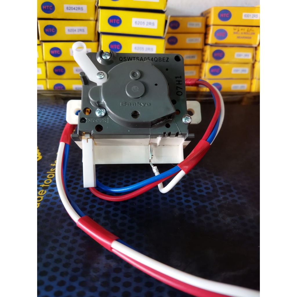 Timer Mesin Cuci Sharp Original 45menit dan 15menit  3soket dan timer 3kabel | Timer Wash Sharp 3 so