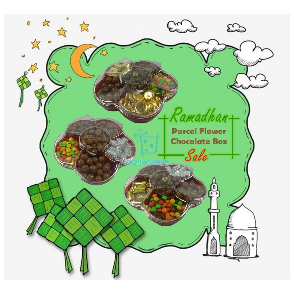 

Parcel Coklat Delfie Toples Bulat Flower