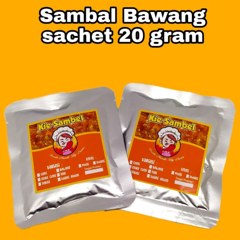 

SAMBAL BAWANG SACHET 20 GRAM