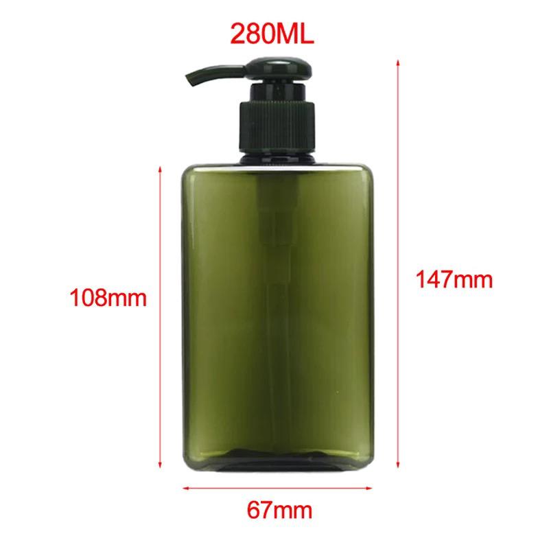 botol sabun shampo sanitizer / pet bottle dispenser shampo soap lotion shower gel body wash travel portable / botol kosong refill plastik serbaguna