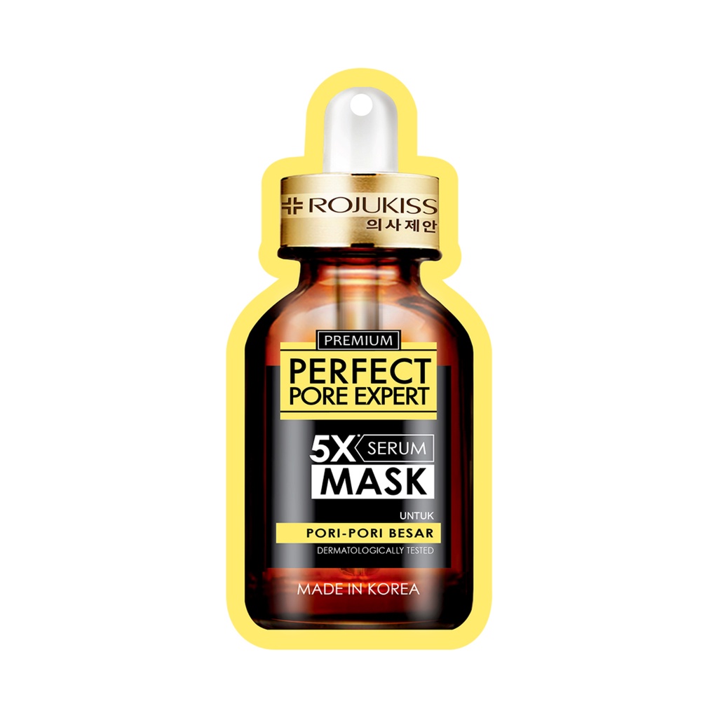 Rojukiss Perfect Pore Expert 5X Serum Mask Mengencangkan Pori yang Membesar Cerah