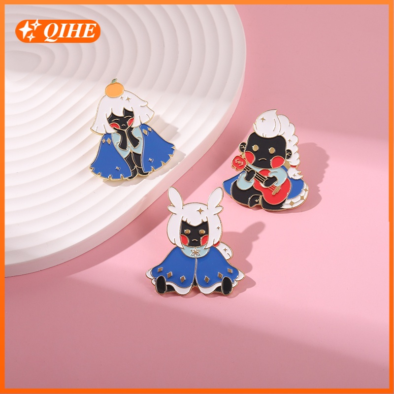 Bros Pin Enamel Desain Kartun Anime Untuk Hadiah Teman