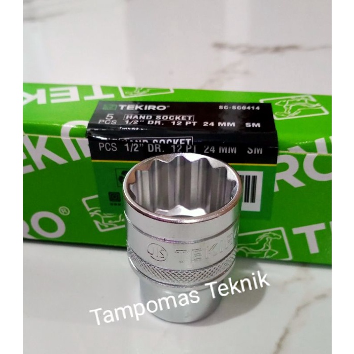 Shp1 Mata Sok 24mm Tekiro Kunci Sok 24 MM DR.1/2