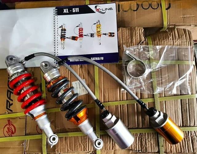 monoshock satria fu 150 tabung pisah