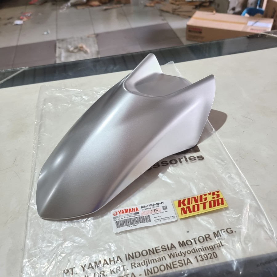 SPAKBOR DEPAN NEW AEROX 155 CONNECTED 2021 SILVER (B65-PF)