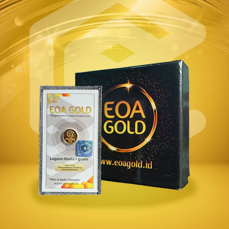 Emas Eoa Gold (1gr) Emas Murni 24 Karat