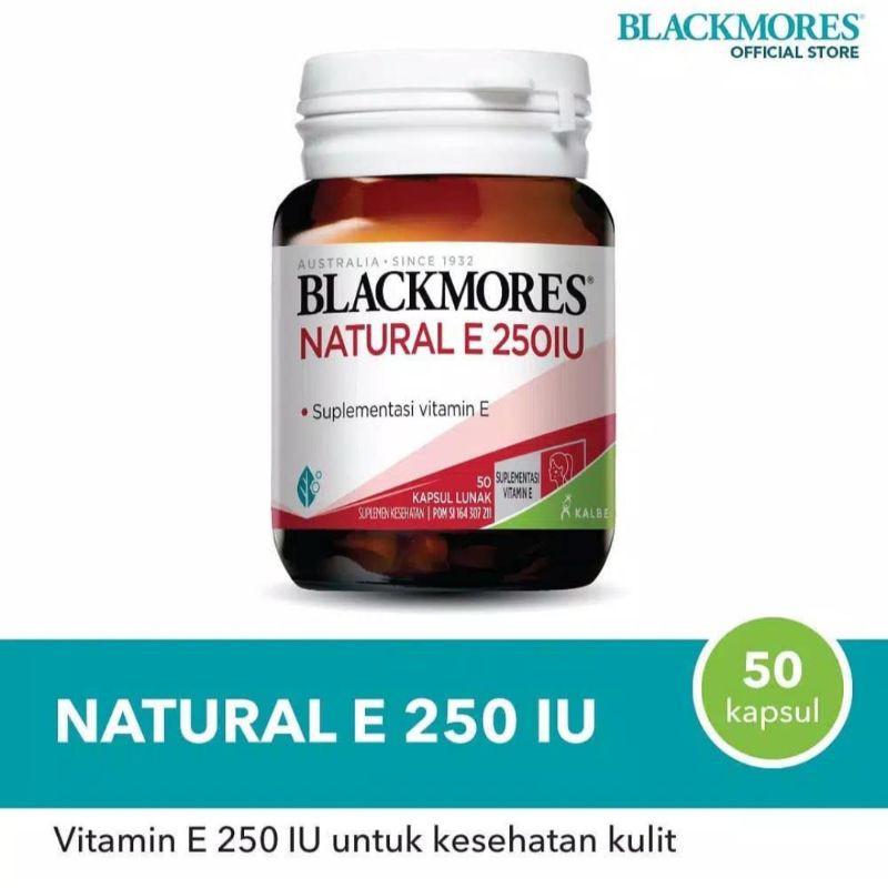 Blackmores Natural E 250IU