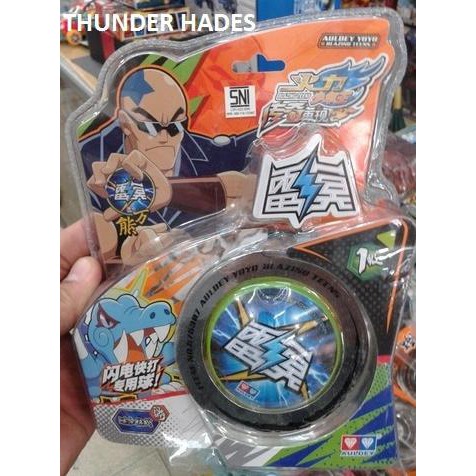 Cuci Gudang Yoyo Auldey Blazing Teens Flame Tiger V Lv 2 Ori