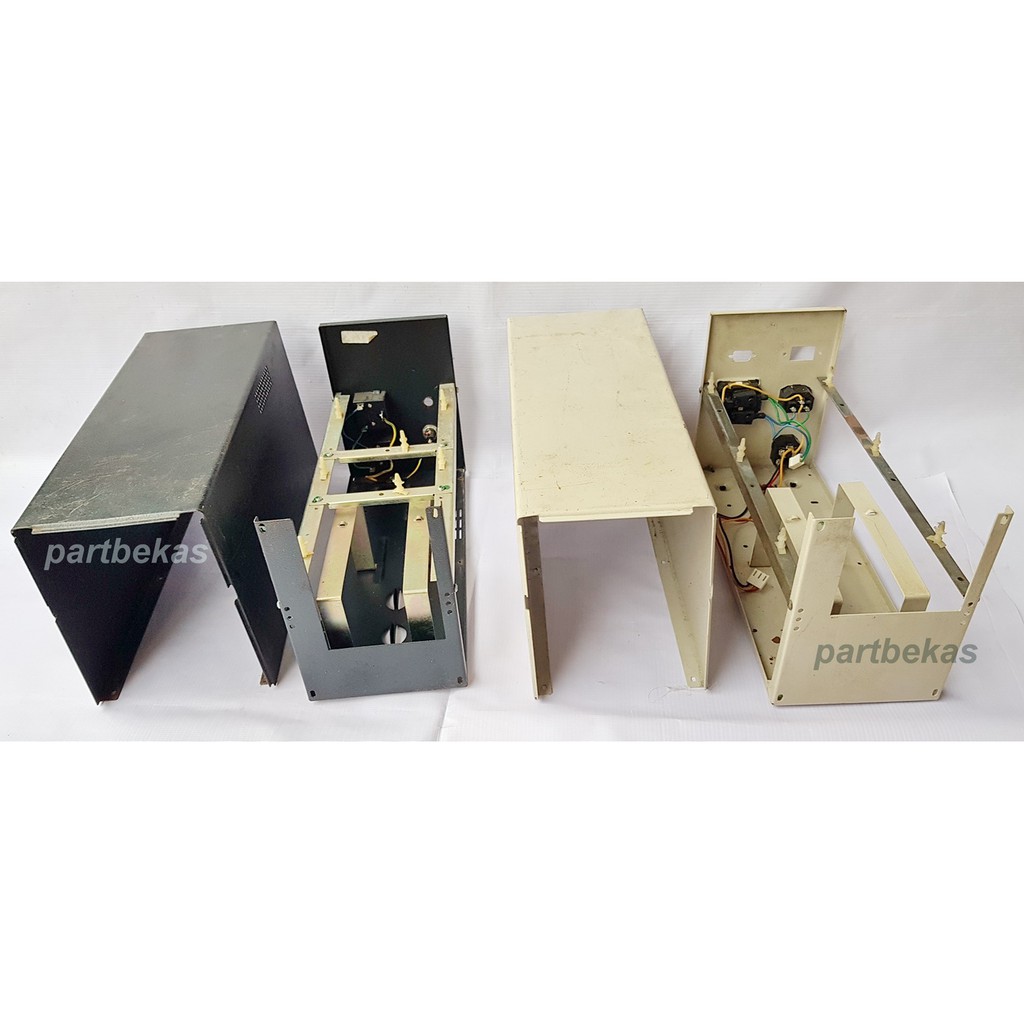 Box casing plat besi DIY tanpa cover depan bekas UPS ICA