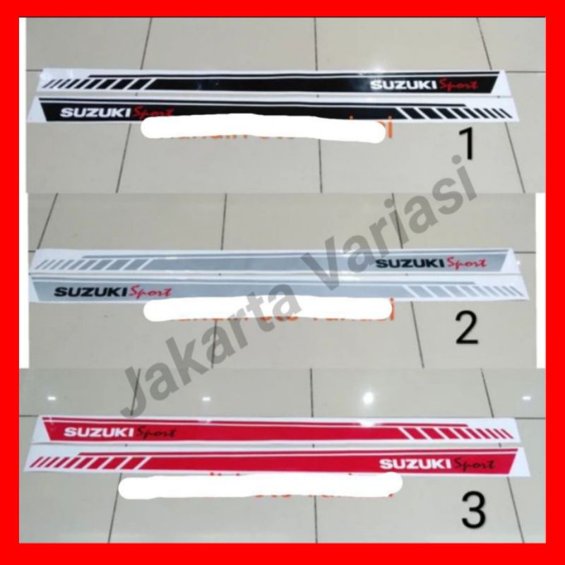 Stiker body mobil suzuki SX4
