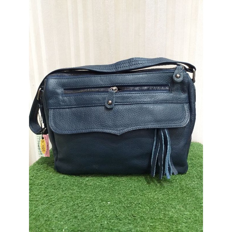 Tas Kulit Motif Jeruk