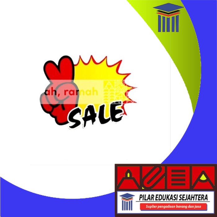 

PRICE TAG SIGN PAPER TEMPELEN PROMOSI / HARGA (LARGE-5A) MURAH