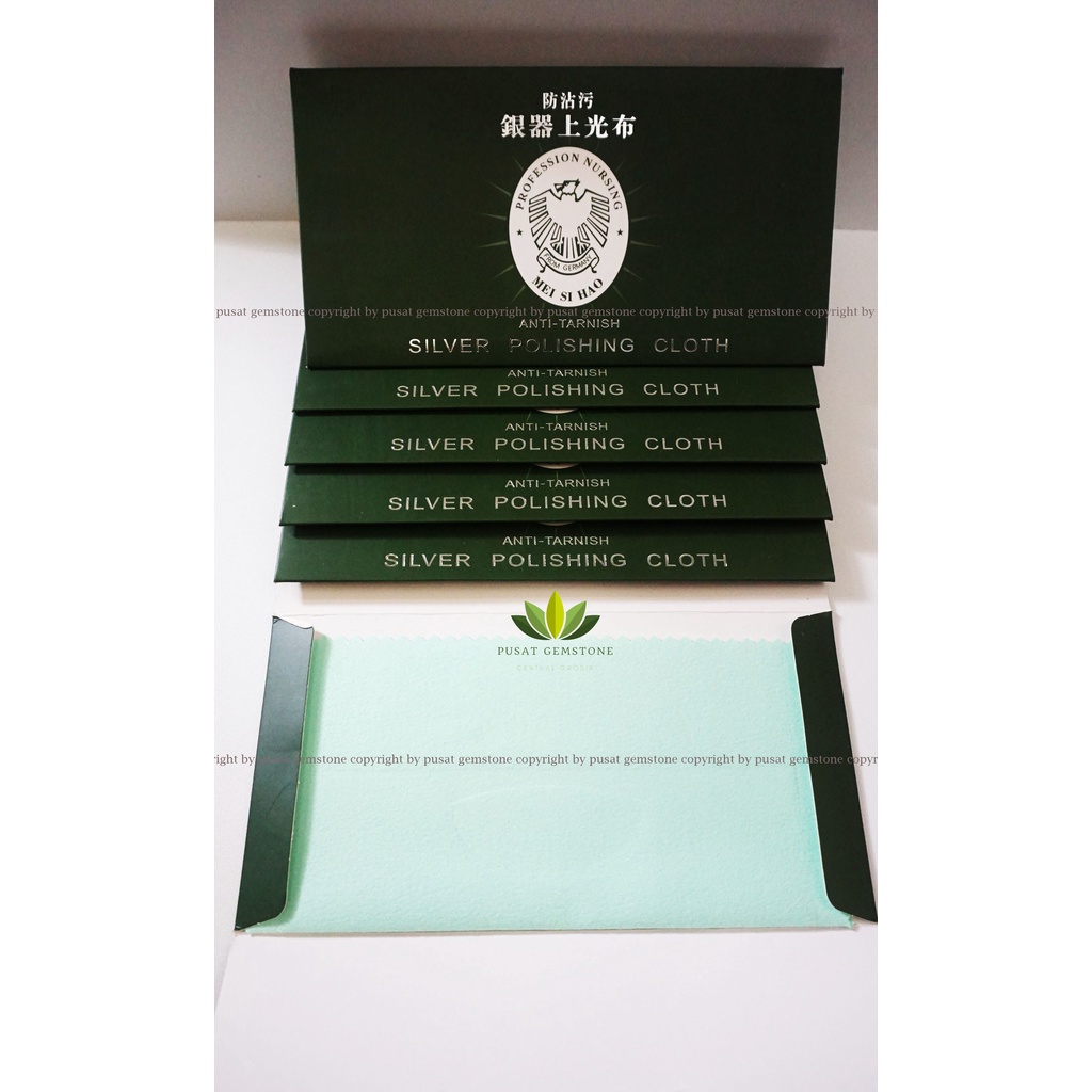 Silver Polishing Cloth Kain / Lap Pembersih Perhiasan Perak from Germany