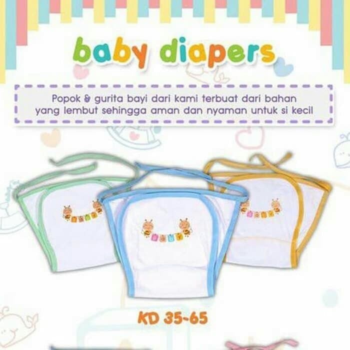 Kancut Bayi / popok Bayi Tali depan