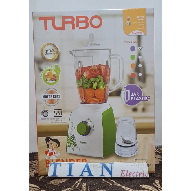 TURBO EHM-8099 Blender Plastik