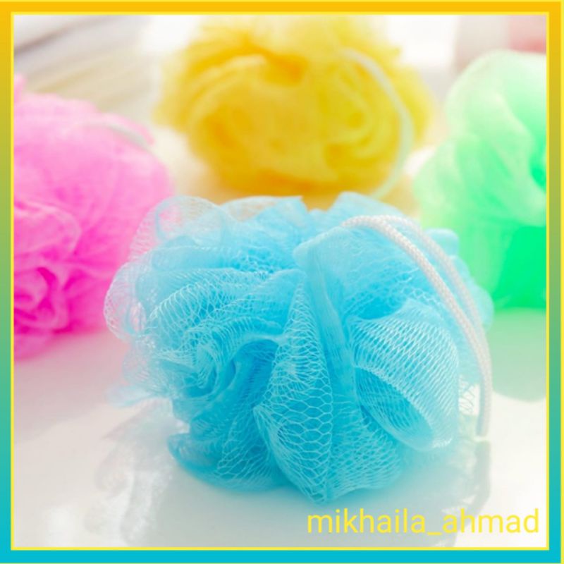 COD BAYAR DITEMPAT SPON MANDI SABUN SPONS BUSA PUNGGUNG WARNA RANDOM