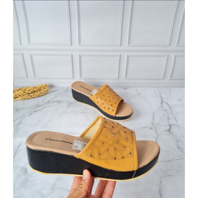 ABBUSHOES Adn 02-new Wedges sandal laser wanita-5