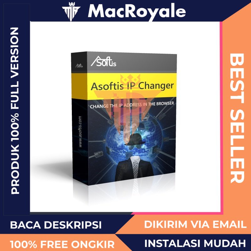 Asoftis IP Changer - Aplikasi Untuk Mengganti Ubah Alamat IP Di Browser For PC Windows