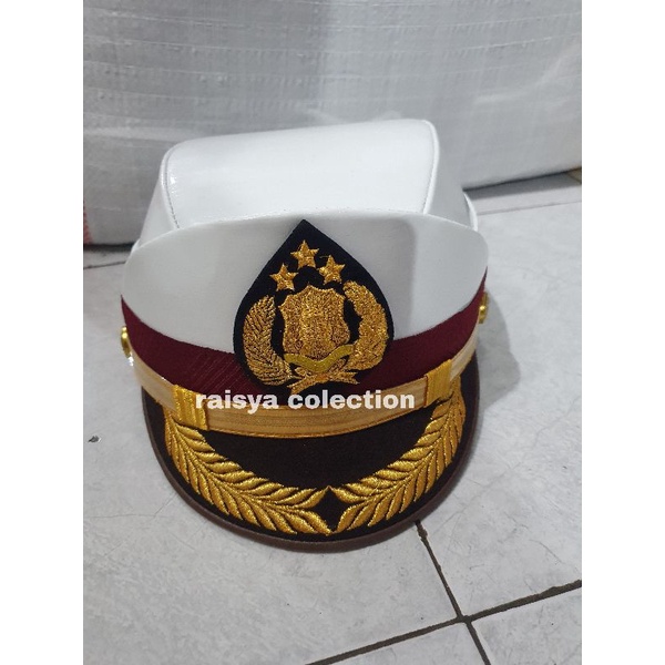 topi pet lantas cewek / topi pet lantas wanita