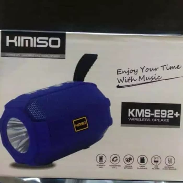 Speaker bluetooth Mini Senter Kimiso KMS-E92+