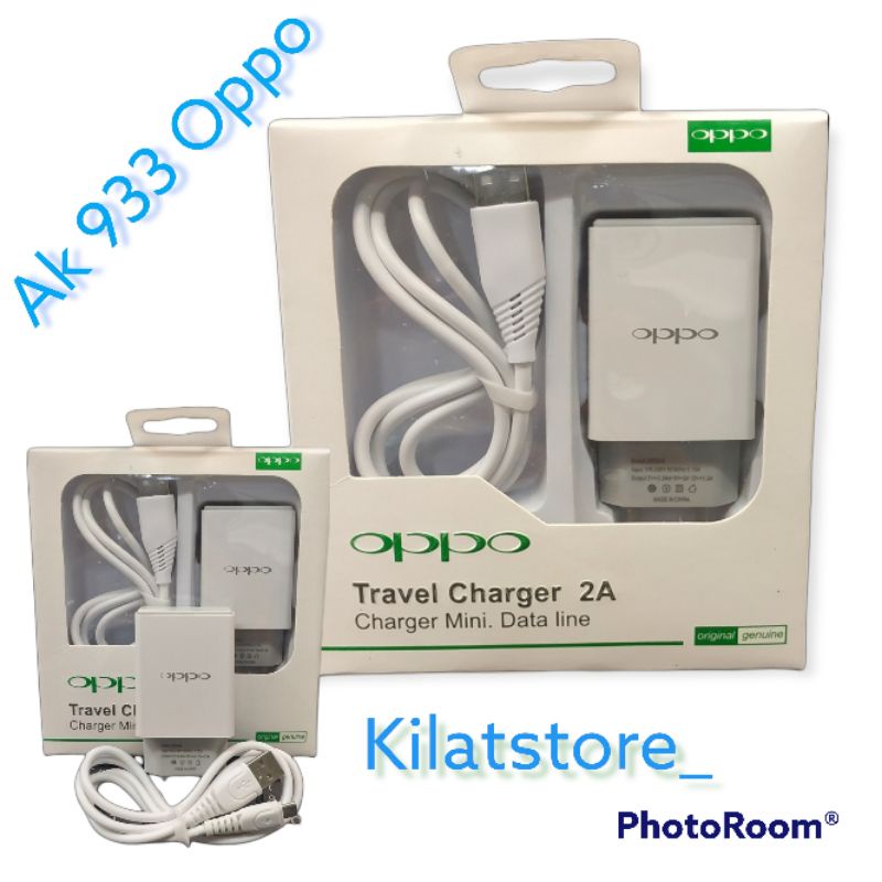 PROMO Charger Brand Oppo AK - 933 2A Kualitas Bagus - Micro USB