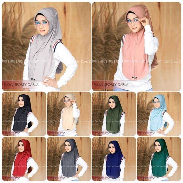 SPORTY DARLA ORI Flow Hijab
