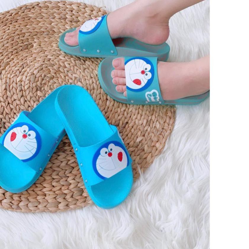 PROMO BESAR (fdh-713) Sandal Teplek SELOP Doraemon