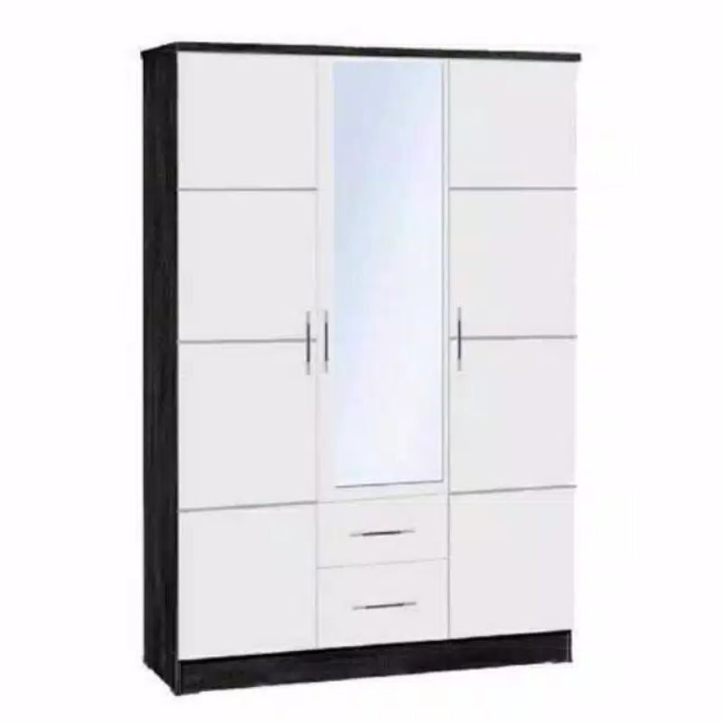 LEMARI 2 PINTU LEMARI MURAH LEMARI MINIMALIS  CABINET WQRDROBE BW 002 BW 003 BW 006 BW 008 LP 51