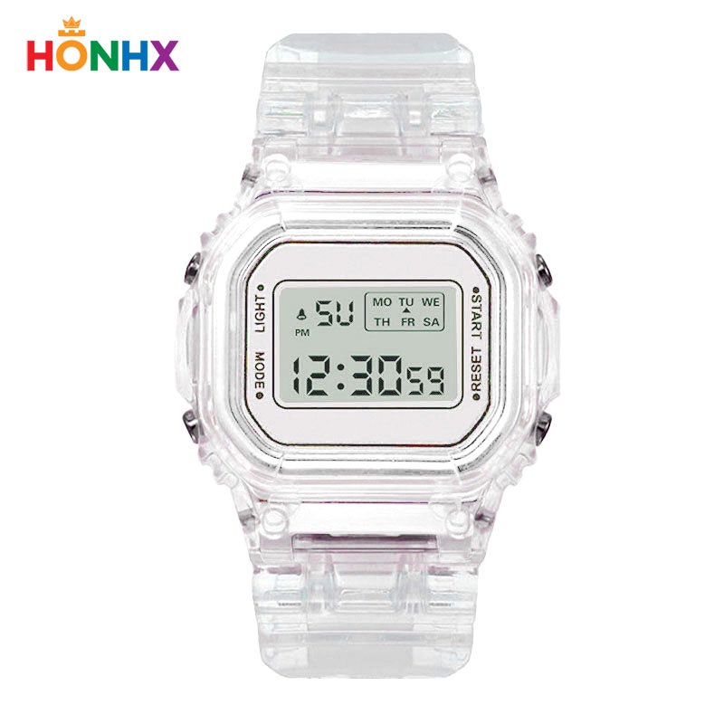 HONHX T576 Jam Tangan Wanita Digital Rubber WK-SBY