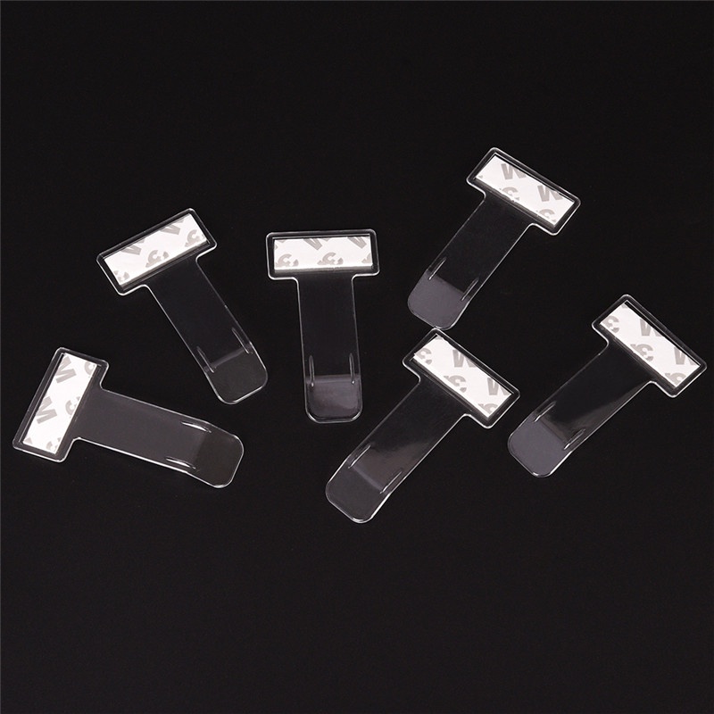 5pcs Holder Tiket Parkir Portabel Untuk Kaca Depan Mobil